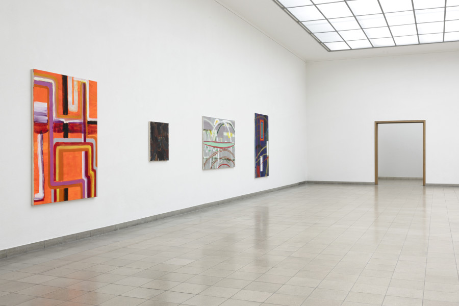 Flora Klein, Heat, Ausstellungsansicht / Installation view, Kunsthaus Glarus, 2023. Foto / Photo: Gina Folly