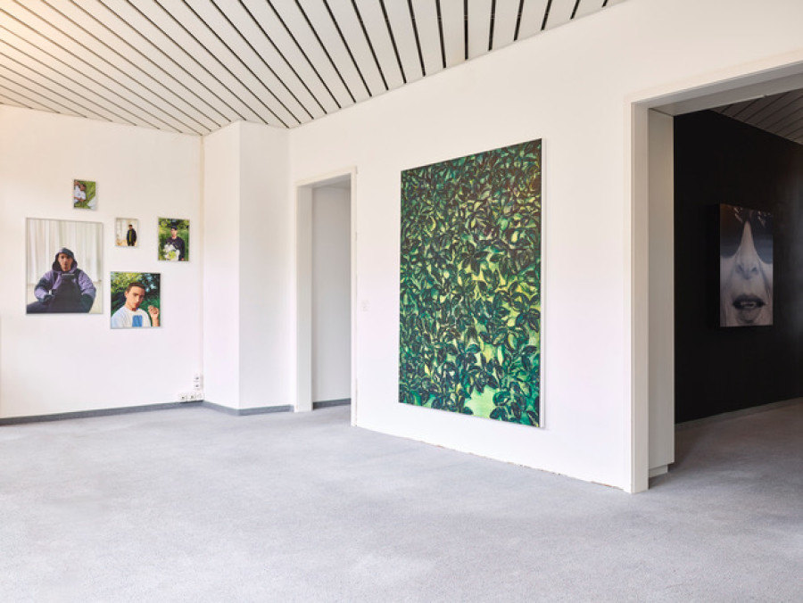 Installation view, consolidation, a group show at flatmarkus, flatmarkus, 2023-2024.