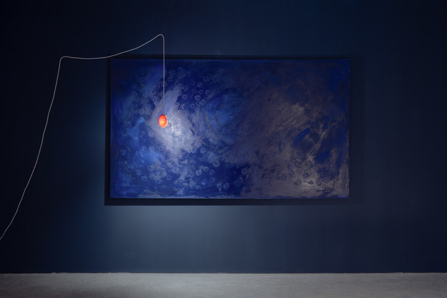 Exhibition view, a night of barely an hour and a half, Alex Ghandour & Juli Sando, Espace 3353, Geneva, 2025. Photo credit: asap slow
