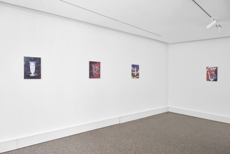 Exhibition view, Mathieu Dafflon, Facewalk / Jumprope, Wilde, 2022. Photo: by Philipp Hänger