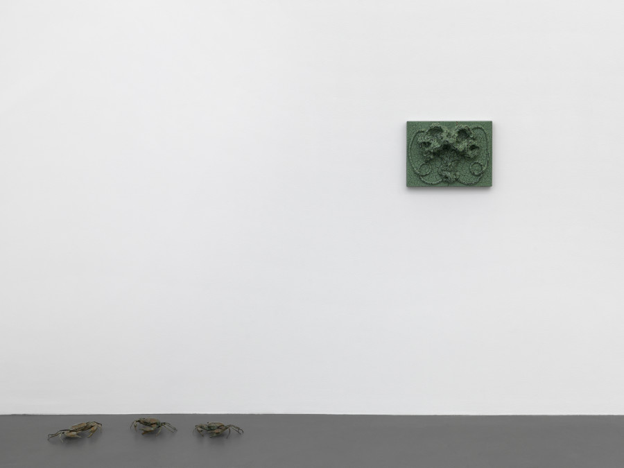 Installation view, Mai-Thu Perret, Diana, Galerie Francesca Pia, Zurich, 2024. Photo: Annik Wetter