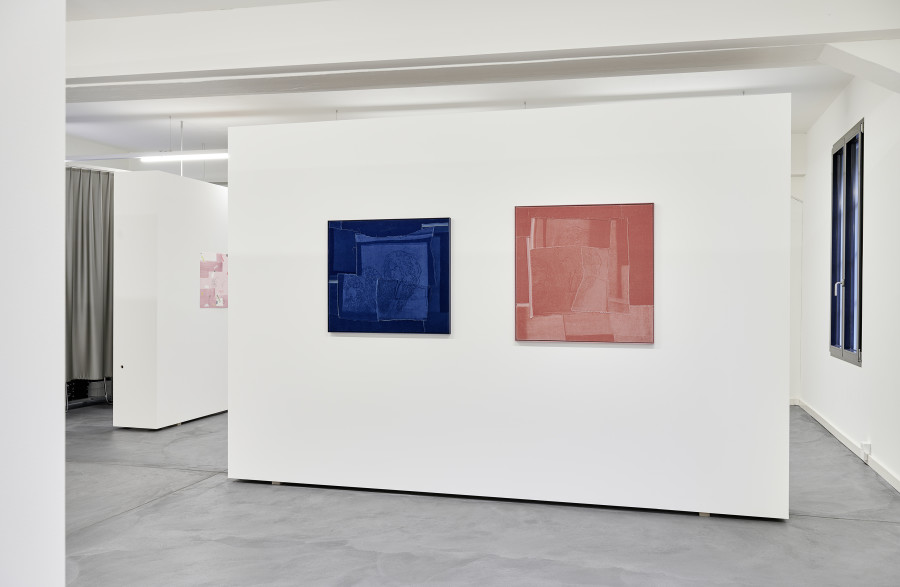 Installation view, monotypes shift, Part II, Edition VFO, 2023-2024. Photo credit: Bernhard Strauss