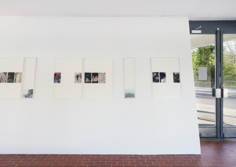 Exhibition view, Rebekka Deubner, tempête après tempête, 13 Vitrine, Lausanne, 2025.