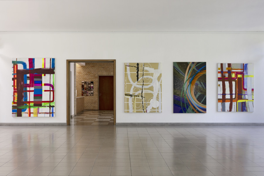 Flora Klein, Heat, Ausstellungsansicht / Installation view, Kunsthaus Glarus, 2023. Foto / Photo: Gina Folly
