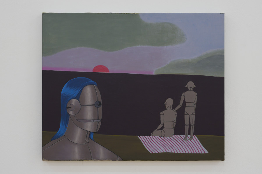 Jeremy, Lever de soleil , 2025. Photo: Guillaume Python. Courtesy of the artist and Kunsthalle Friart Fribourg