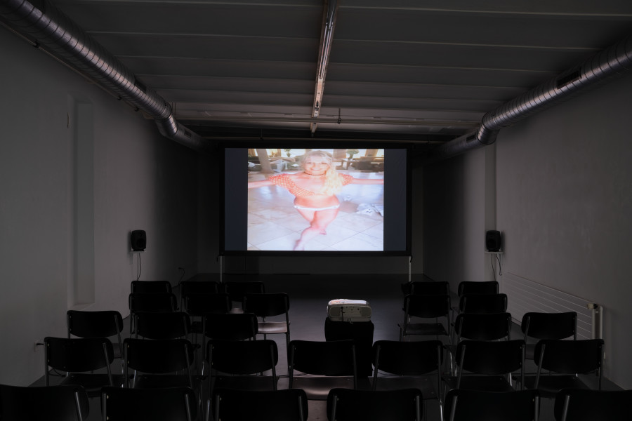 Samantha Aquilino, der salzmann kommt, 2025, Pencil on paper, found footage, 4:3 (colour, sound), 00:49’. Photo credits: marytwo