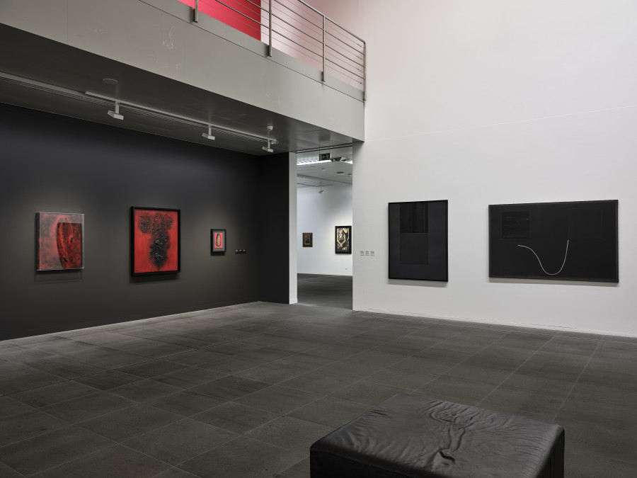 Exhibition view Carol Rama. A Rebel of Modernity, Kunstmuseum Bern, 2025, photo: Rolf Siegenthaler, © Kunstmuseum Bern