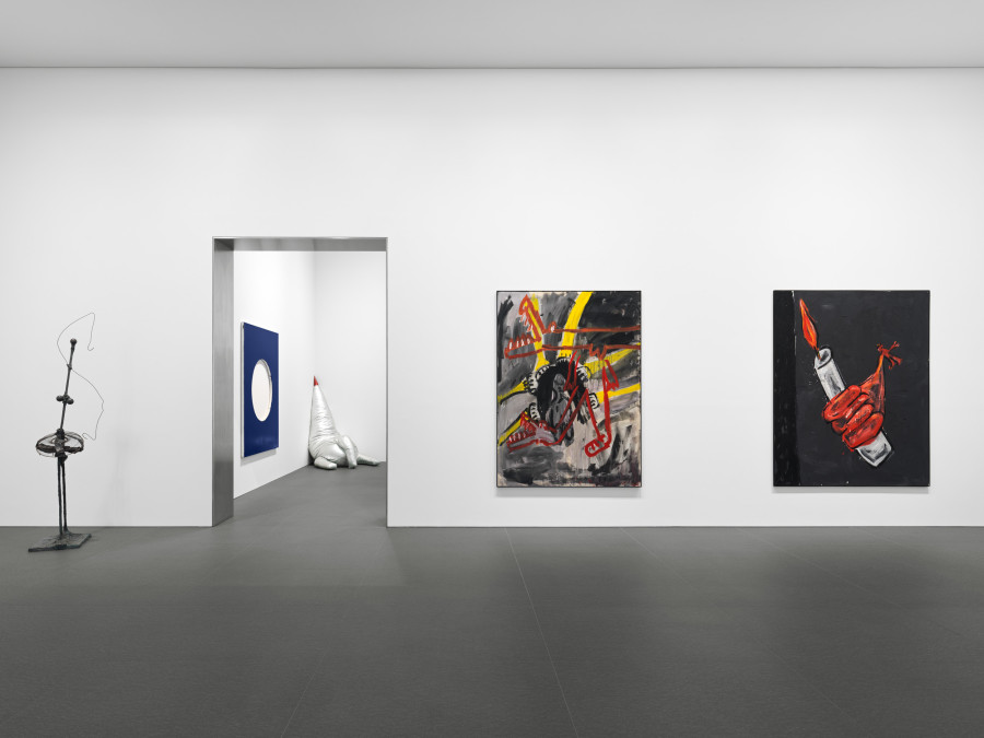 Exhibition view, In Good Company, Galerie Andrea Caratsch, 2025.