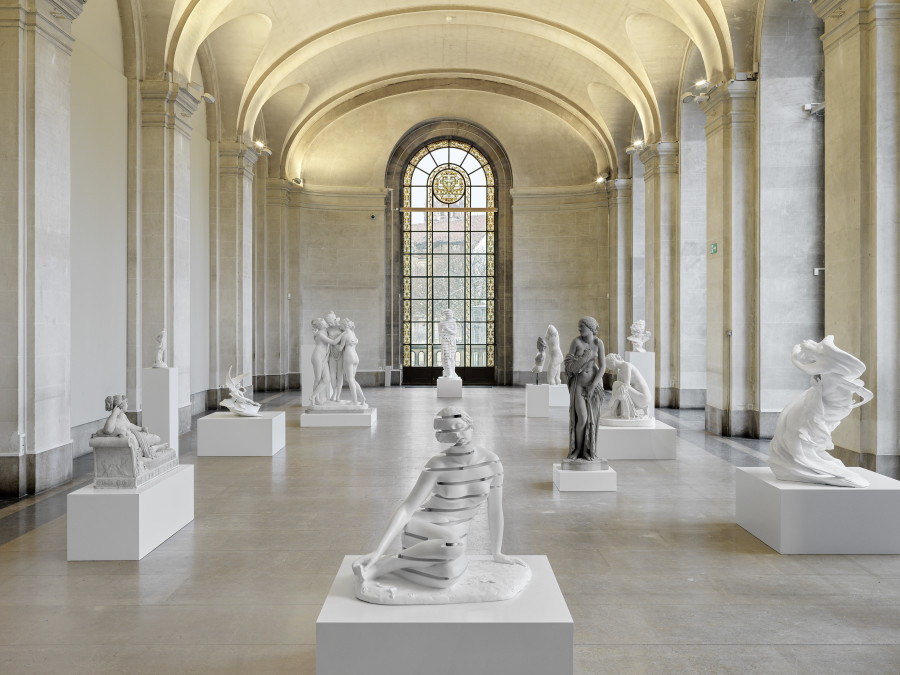 Exhibition view, Wim Delvoye, The Order of Things, Musée d'Art et d'Histoire, 2024.