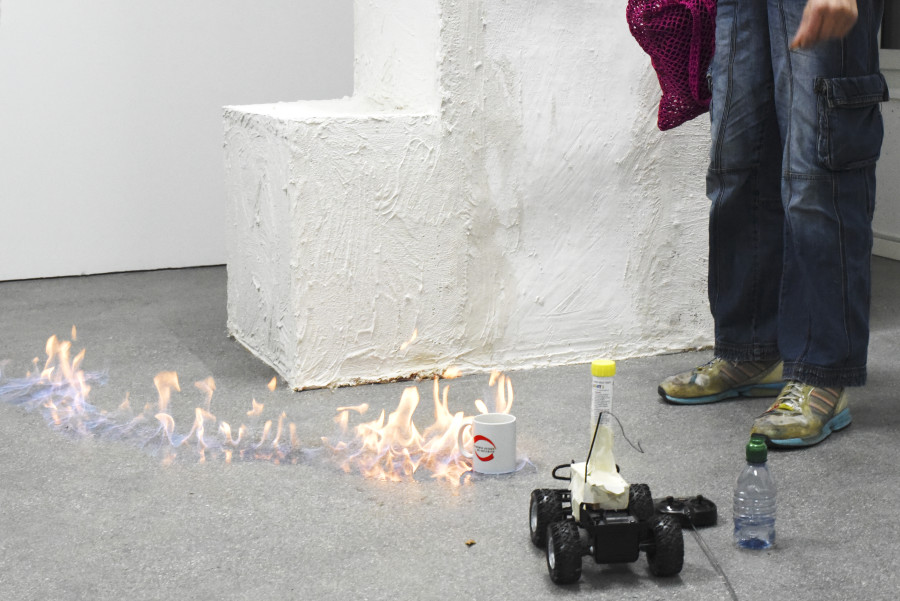 Exhibition view, Making Kin, Making Place, Espace 3353, 2023-2024. Photo credit: Yul Tomatala