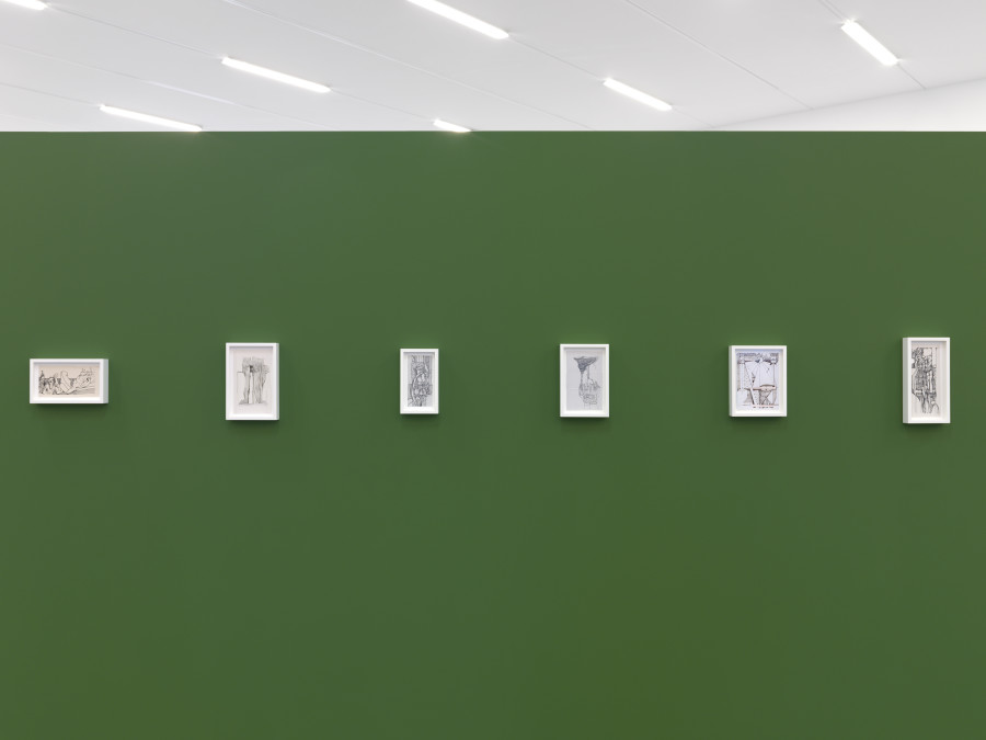Ibrahim El-Salahi, Pain Relief Drawings, Kunsthalle Zürich, 2023 Foto / Image: Annik Wetter