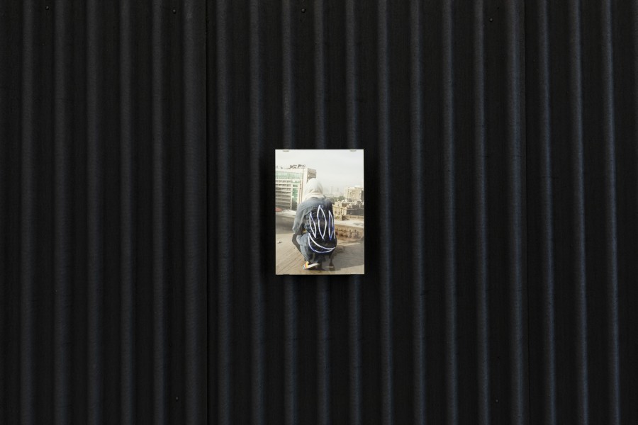 View From My Window. (Photo by Simone Nicola Filippo) Inkjet Print on Baryta Paper Edition of 20 29,5 x 21 cm, Markéta Jachimova, MY HANDS, KALI Gallery, Installation view, 2022