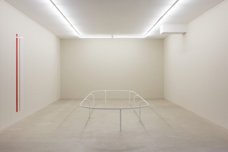Exhibition view, Roman Selim Khereddine, Racetrack, For, Basel. Photography: Gina Folly. Copyright and courtesy of the artist and For, Basel