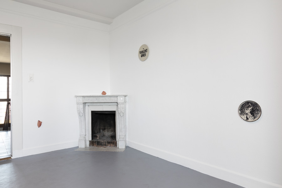 Exhibition view, La noche Bolana, Renata Petersen & Martin Soto Climent, The Lighthouse, 2023. Photo credit: Simon Baumberger