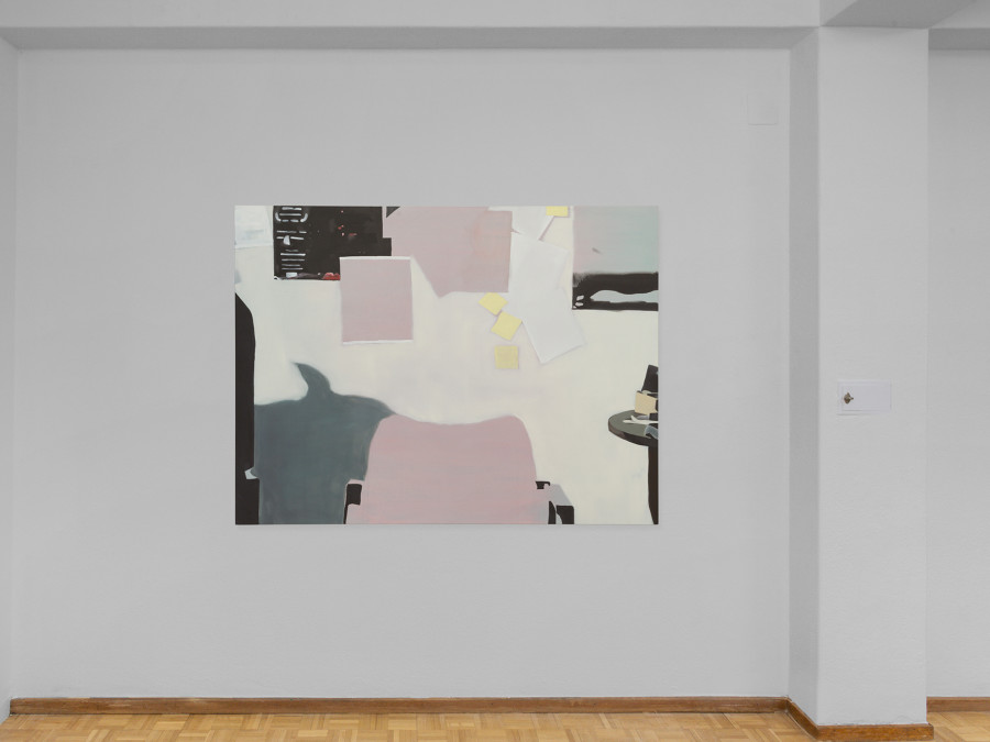 Exhibition view, Deborah-Joyce Holman, Beautiful and tough as chestnut/stanchions against our nightmare of weakness, Sentiment, 2022. Photo: Philipp Rupp. Courtesy: of Sentiment and the artist