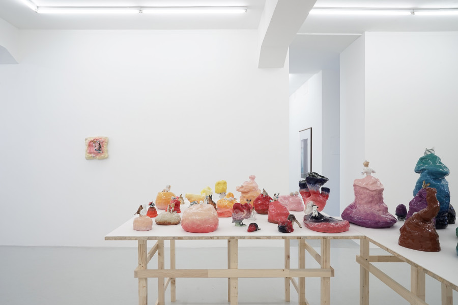 wiedemann/mettler: LOVERS MIX, Installation view, 2022, Lullin + Ferrari.