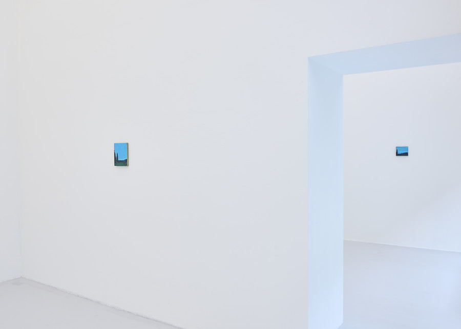 Exhibition view, Adriel Visoto, Dancing with Ghosts, Fabienne Levy, Lausanne, 2025. Photo credit: Léa Isoard