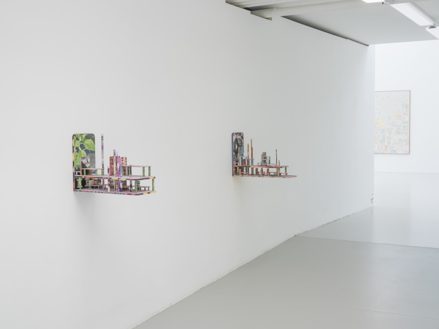 là où les jours, exhibition view, CAN Centre d’art Neuchâtel. Photo: Sebastian Verdon