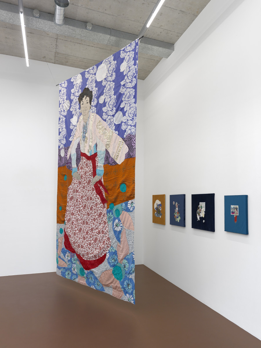 MAŁGORZATA MIRGA TAS,Some Roma Herstories, Installation views, Karma International, Zurich, 2023. Photo credit: Annik Wetter