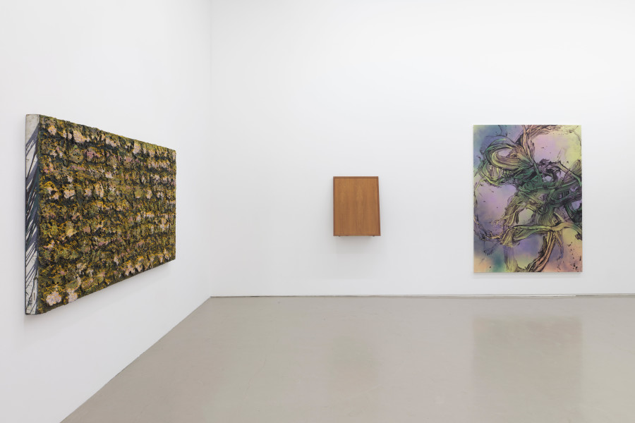 Exhibition view, «ja, fürwahr, ihr zeigt uns Träume, wie die Brust sie kaum begreift», Galerie Mark Müller, 2023. Photo credit: Conradin Frei and the gallery Mark Müller