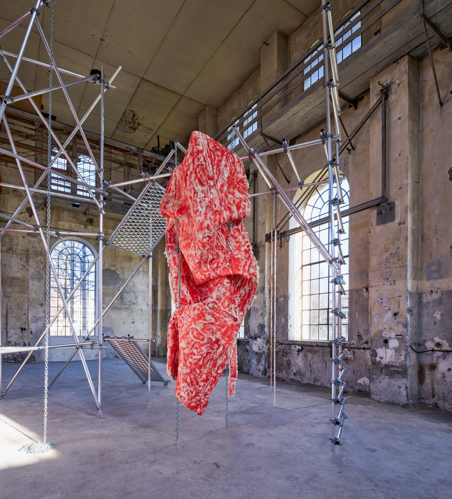 Sophie Hirsch: “Child’s Play”, Kunstraum Dornbirn 2025, Photo Günter Richard Wett, © the artist/Bildrecht Vienna 2025, courtesy of the artist/Galleria Doris Ghetta/ Zeller van Almsick.