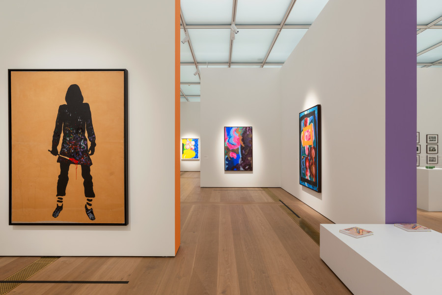 Installation view «Kiki Kogelnik. Retrospective», Kunsthaus Zürich, 2024. Photo credit: Kunsthaus Zürich, Franca Candrian