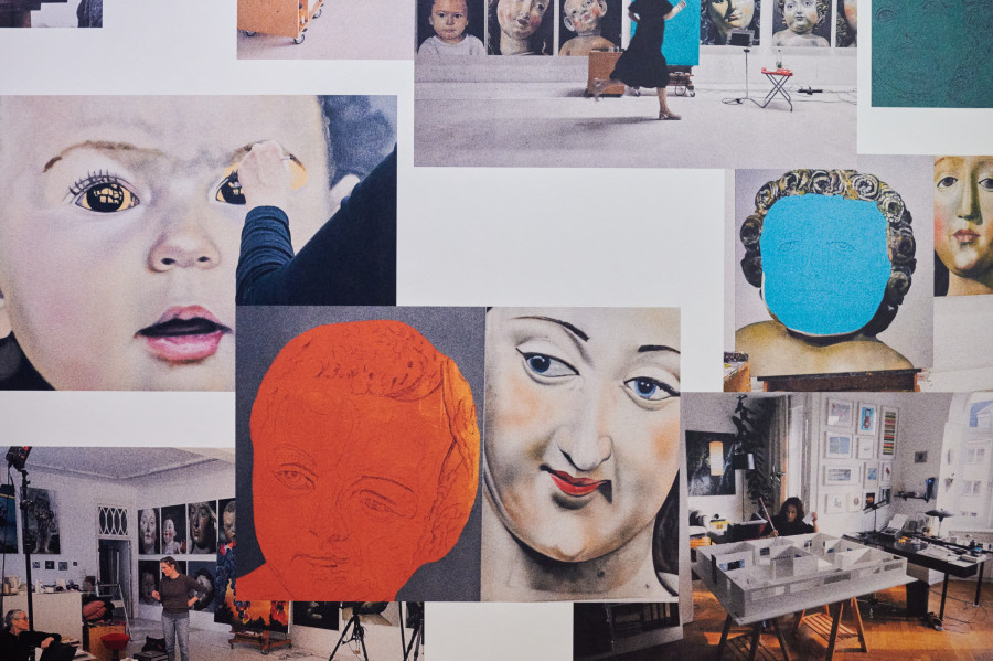 «Karin Kneffel. Head of a Woman, Face of a Child» (23.03.2024 – 01.09.2024), exhibition view, Museum Franz Gertsch, Burgdorf, Image: Florian Spring