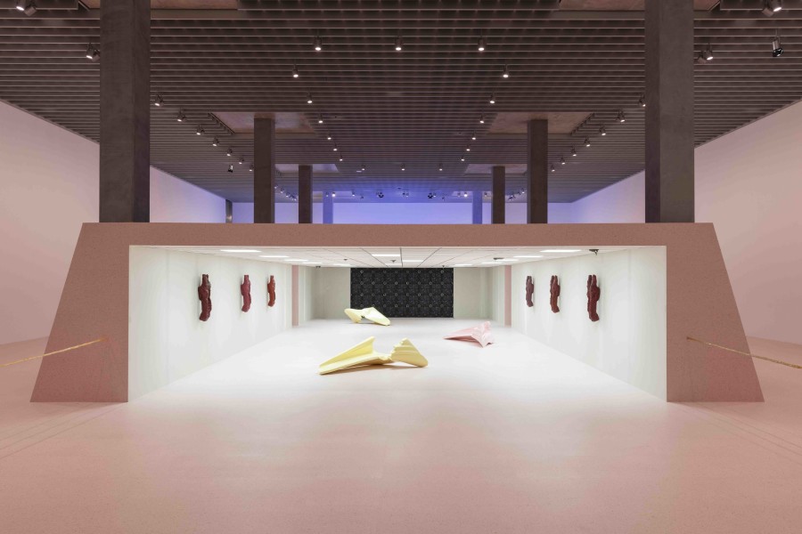 Installation view, “Shahryar Nashat. Streams of Spleen", MASI Lugano, 2024. Photo © MASI Lugano, photography Luca Meneghel