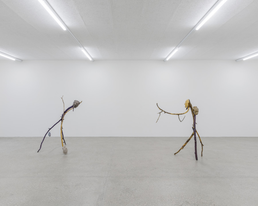 Exhibition View Yun Choi Solo Show « The Lounge »; view on Psychics C, 2023 at CALM – Centre d’Art La Meute, Lausanne, 2023 / Photo: Théo Dufloo / Courtesy the artist and CALM – Centre d’Art La Meute