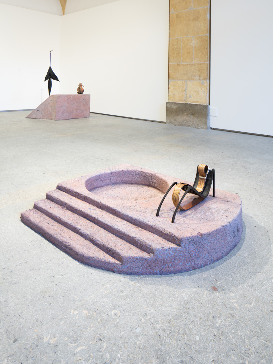 Exhibition view, Accoutrements, Rasmus Myrup, Centre d'Art Contemporain Yverdon-les-Bains (CACY), 2025-2026. Photo credit: Anne-Laure Lechat