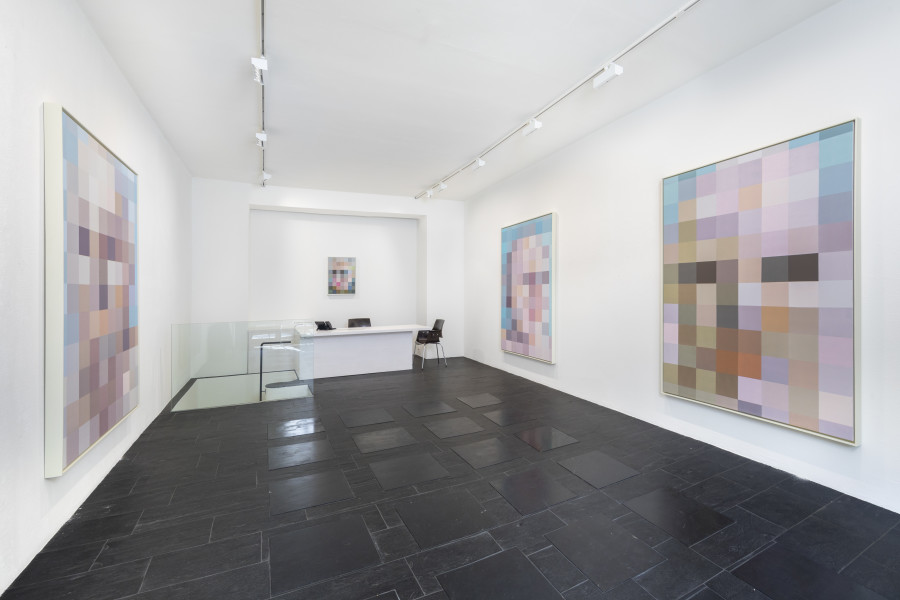 Urs Lüthi, Exhibition view, LONTANO IL REALE TEMPO UMANO (Hommage to Pier Paolo Pasolini), Galerie Urs Meile, Zurich, Switzerland, April 12 - May 25, 2024, photo by Oliver Kümmerli.