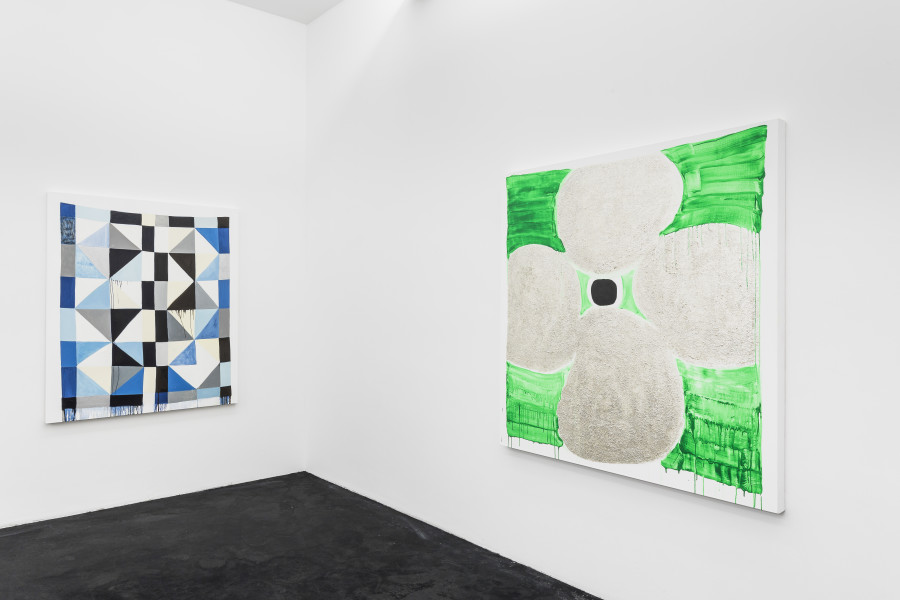 Judy Ledgerwood «Insert», Installation view Häusler Contemporary Zürich, 2022 | photo: Peter Baracchi