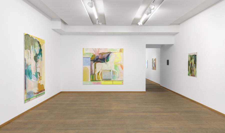 Installation view, Ralph Bürgin, Forum, Livie Gallery, 2025, Photos: Esther Mathis
