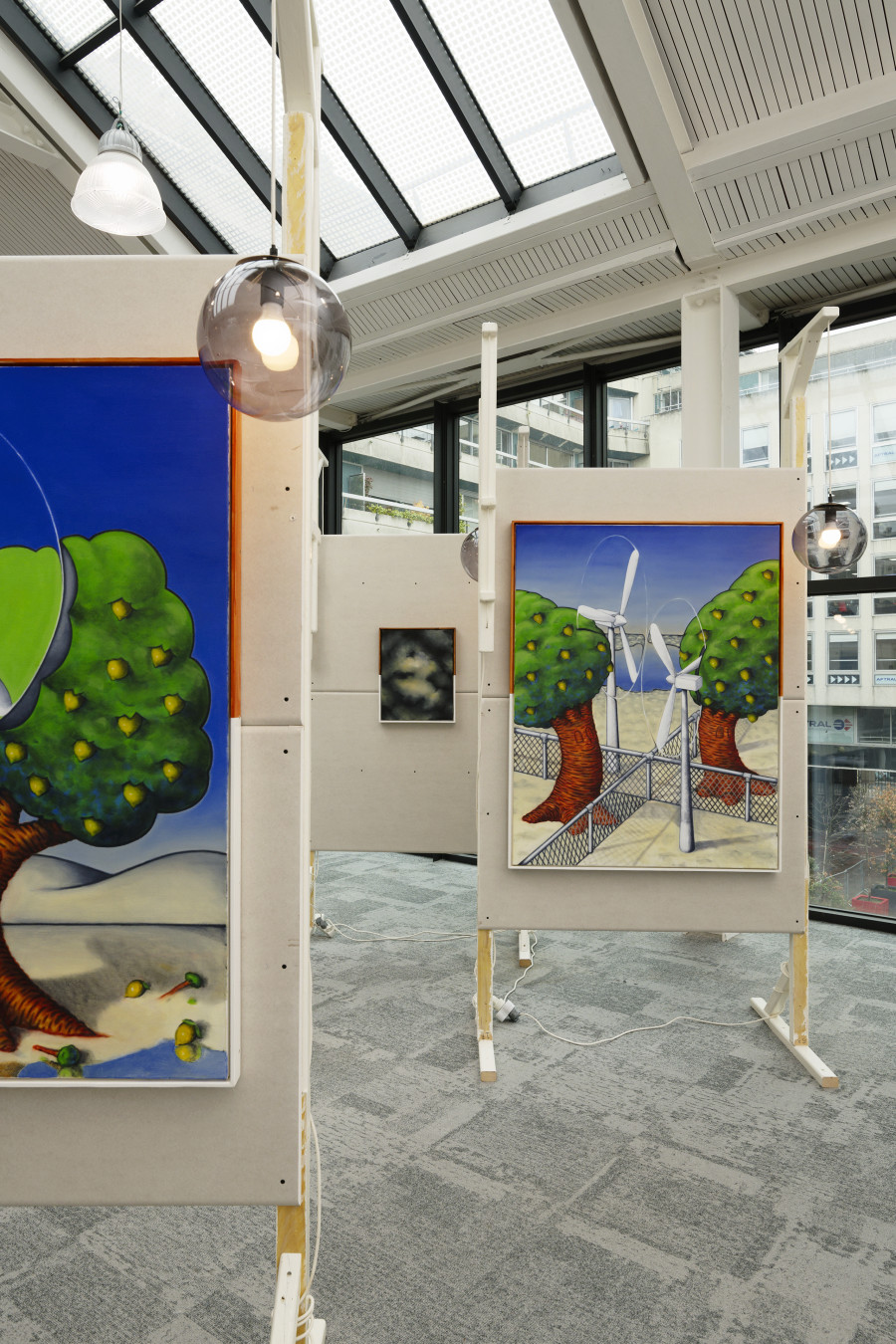 Exhibition view, The Salon, Thomas Jeppe, SALTS, 2024. Photo credit: Aurélien Mole