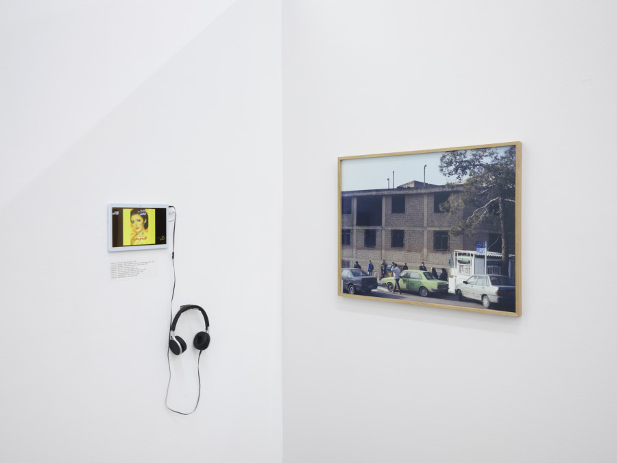Installation view, Hannah Darabi, You're So Tehran!, Centre de la photographie Genève, 2023. Photo credit: © Léonard Rossi