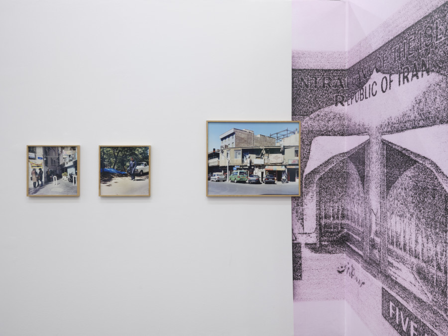 Installation view, Hannah Darabi, You're So Tehran!, Centre de la photographie Genève, 2023. Photo credit: © Léonard Rossi