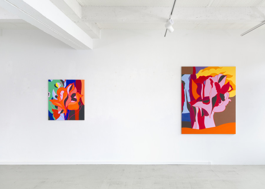 Exhibition view, Jessica Russ, Autoluminescent, Galerie Heinzer Reszler, 2025-2026. Courtesy of the artist and the gallery. Photo credit: Laurent Isler