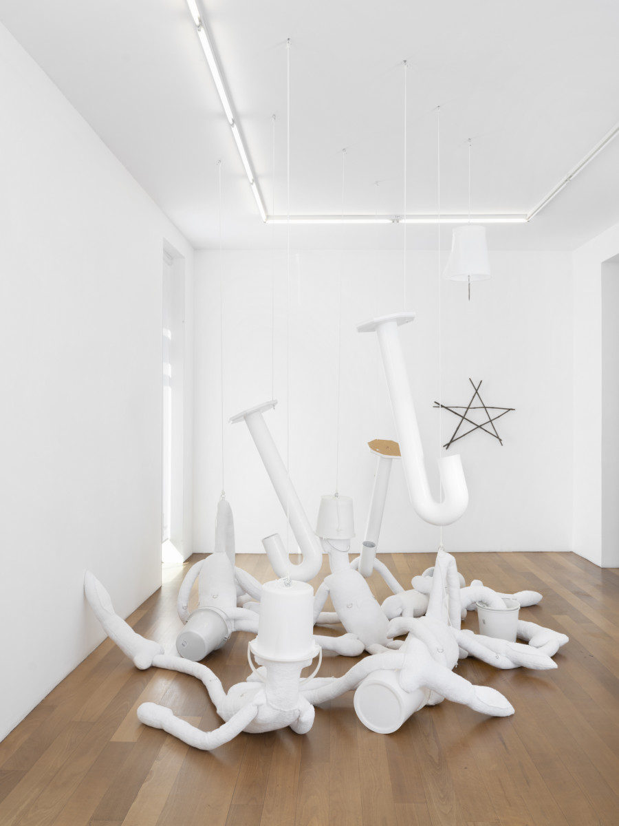 Exhibition view, Sky Rush, Thomas Liu Le Lann, xippas, 2024. Photo credit: Julien Gremaud, courtesy of Xippas and the artist