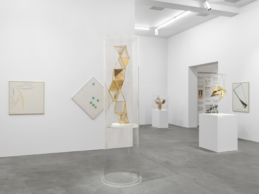 Konkrete Kunst. Neoconcretismo, Ausstellungsansicht I exhibition view Museum Haus Konstruktiv, 2025.© 2025, Pro- Litteris, Zürich. Foto I Photo: Stefan Altenburger