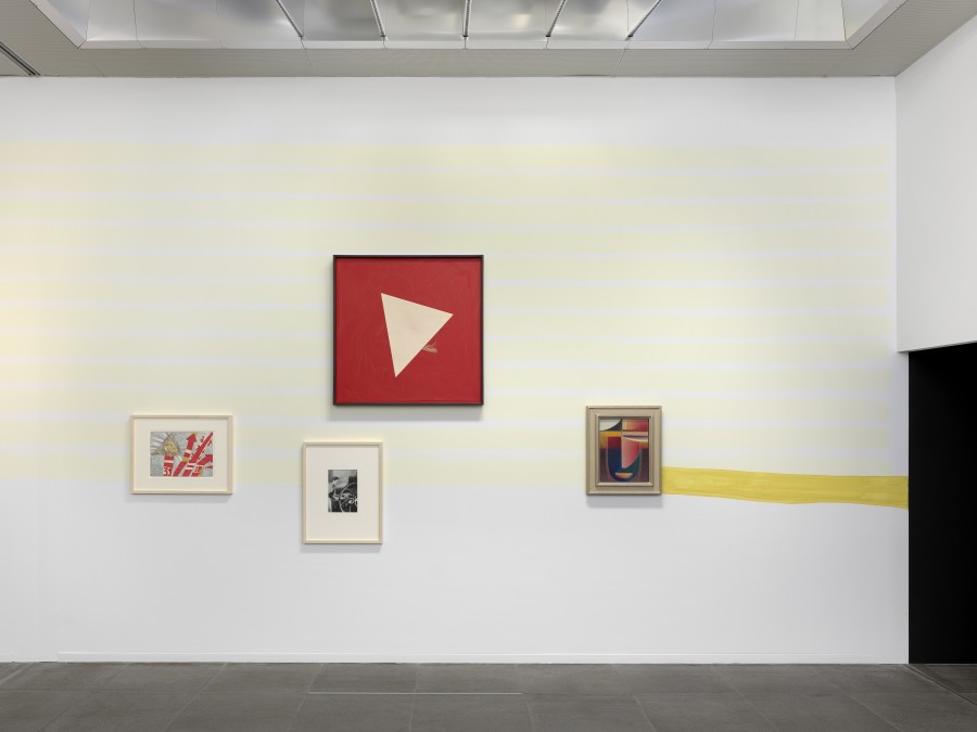 Installation view ‘Collection intervention by Amy Sillman’, Kunstmuseum Bern, 2025, photo: © Annik Wetter