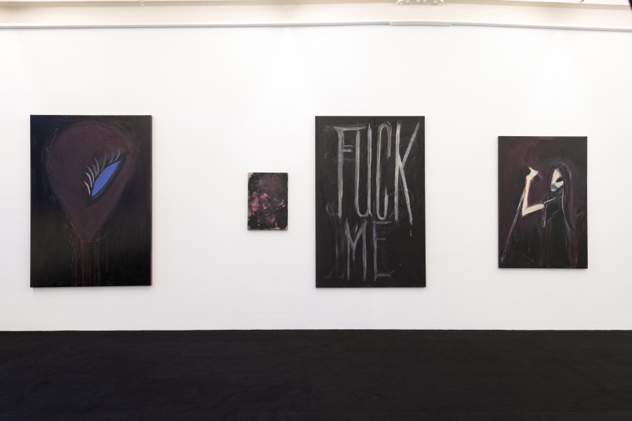 Installation view, Tobias Spichtig, Heavy Mental, Galerie Peter Kilchmann, Zürich, 2025.