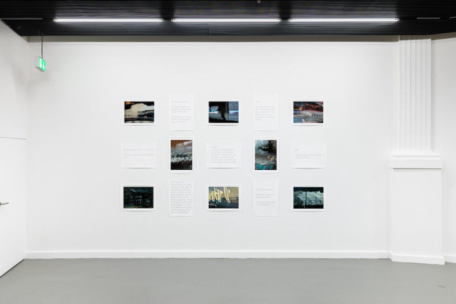 Irène Hänni, DURCH DIE LINSE, Kunsthalle Luzern, 2023. Photo credit: Kilian Bannwart