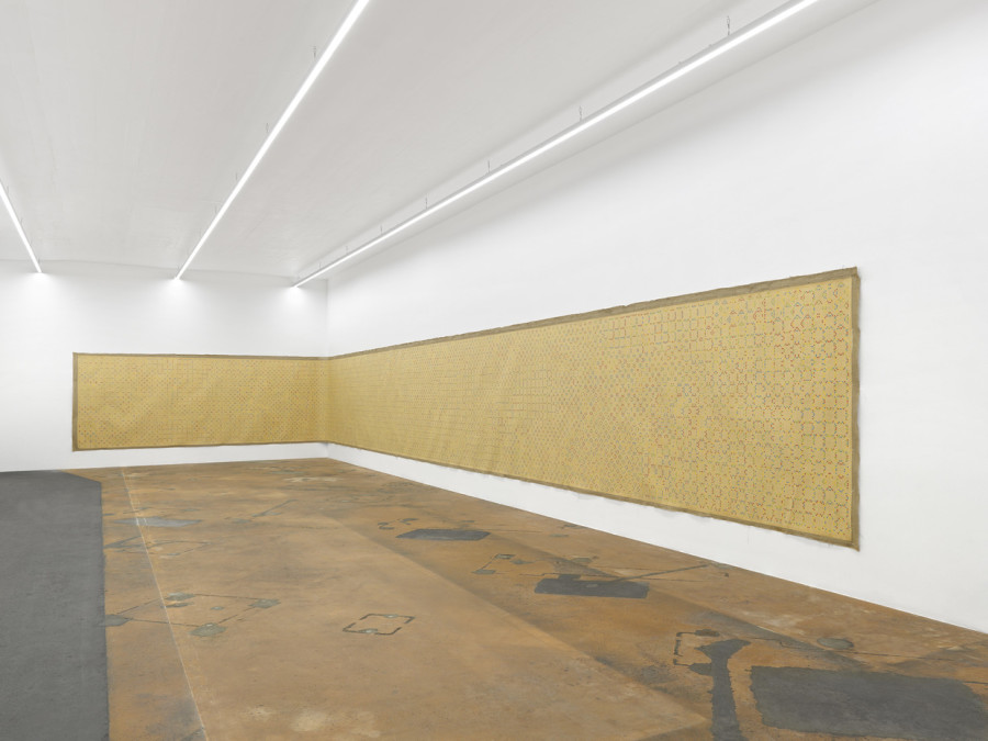 Alighiero Boetti, Estate ’70, 1970, vue d'exposition, MAMCO, 2024. Photo: Annik Wetter