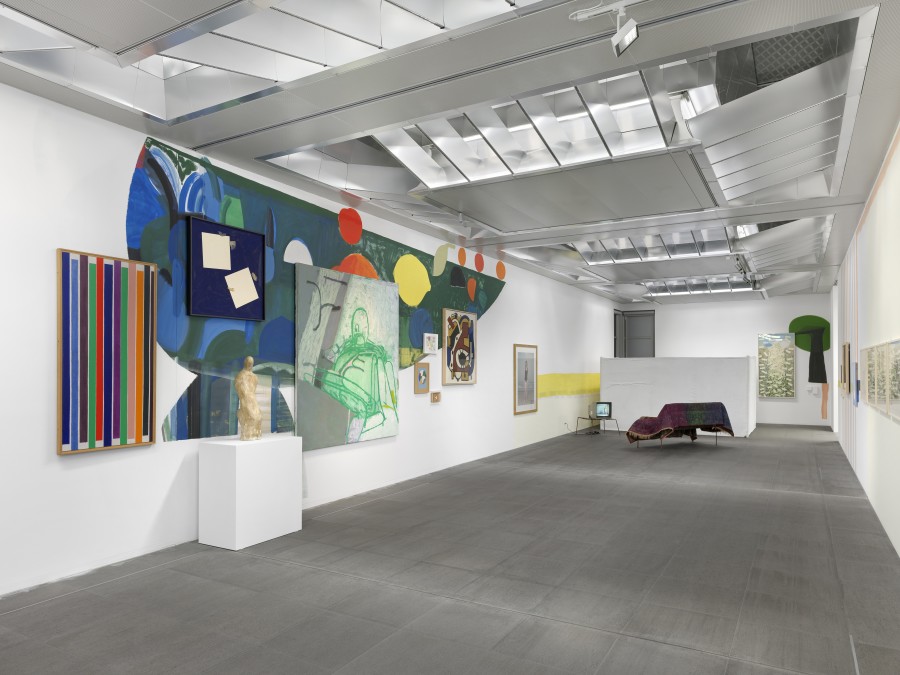 Installation view ‘Collection intervention by Amy Sillman’, Kunstmuseum Bern, 2025, photo: © Annik Wetter
