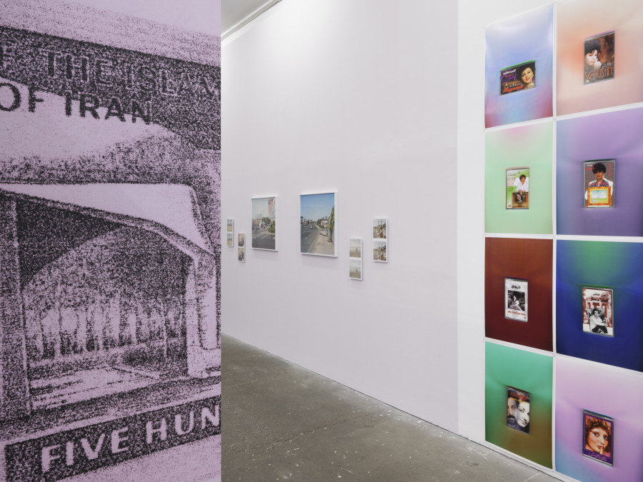 Installation view, Hannah Darabi, You're So Tehran!, Centre de la photographie Genève, 2023. Photo credit: © Léonard Rossi