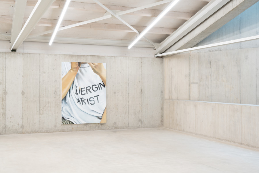 Mireille Blanc, Emerging, 2026. Courtesy of the artist and Galerie Anne-Sarah Bénichou. Installation view Kunsthaus Baselland 2026. © 2026, ProLitteris, Zurich. Photo: Finn Curry / Kunsthaus Baselland