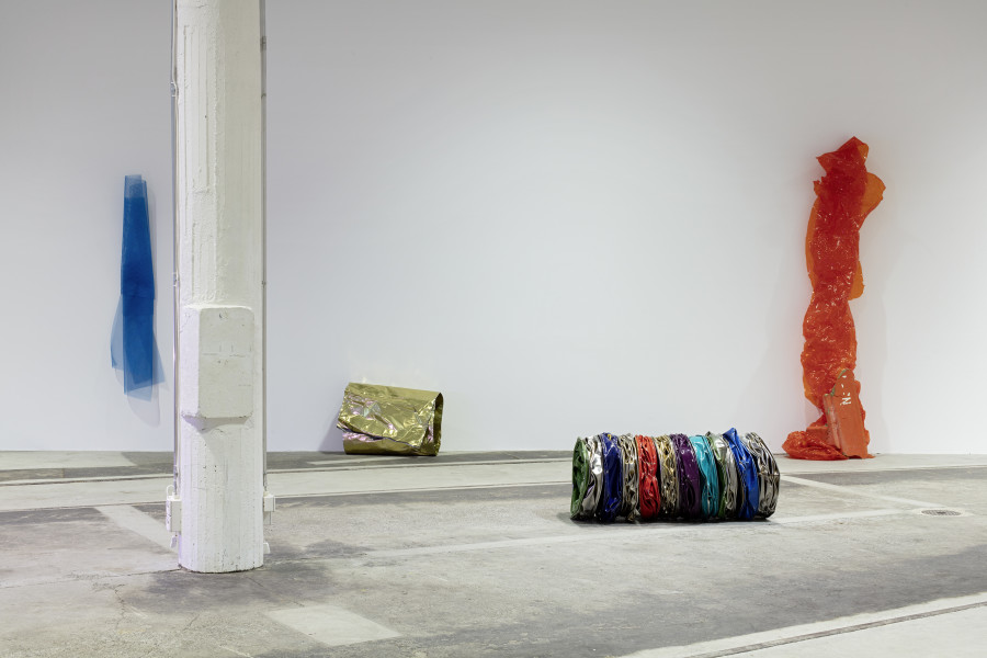Birgit Werres, Let’s play it, Rolf !, Installationsansicht Kunstzone Lokremise, Kunstmuseum St.Gallen, Foto: Stefan Rohner