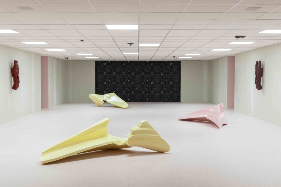 Installation view, “Shahryar Nashat. Streams of Spleen", MASI Lugano, 2024. Photo © MASI Lugano, photography Luca Meneghel