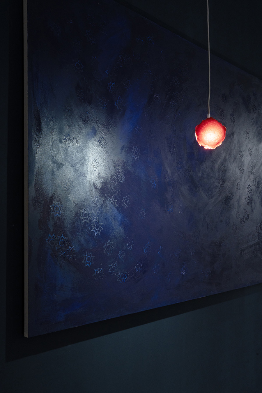 Exhibition view, a night of barely an hour and a half, Alex Ghandour & Juli Sando, Espace 3353, Geneva, 2025. Photo credit: asap slow
