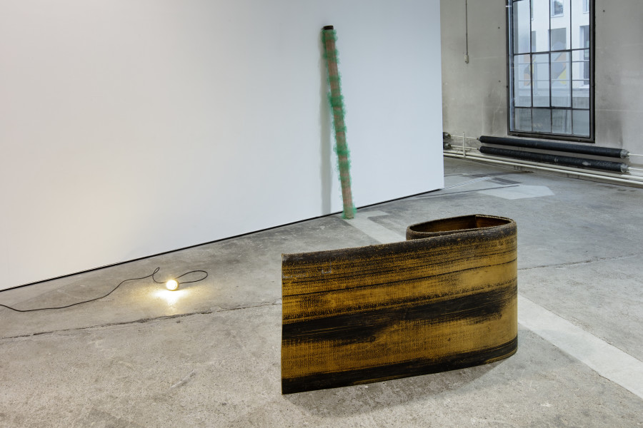 Birgit Werres, Let’s play it, Rolf !, Installationsansicht Kunstzone Lokremise, Kunstmuseum St.Gallen, Foto: Stefan Rohner